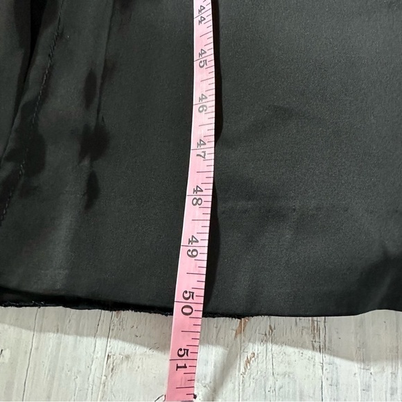 Rebecca Taylor Open Back Black Midi Dress Size Small Minimalist - Picture 9 of 15